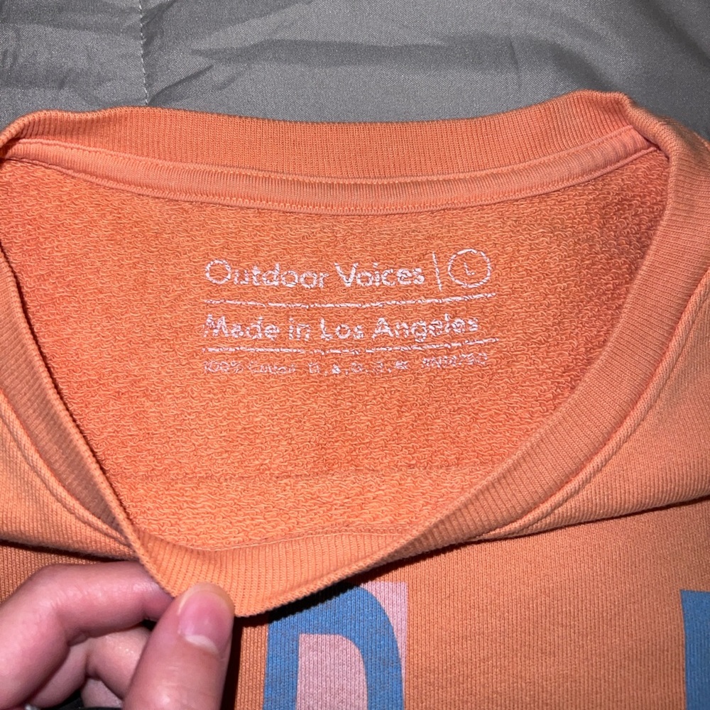 outdoor voices sweatshirt - Picture 3 of 4